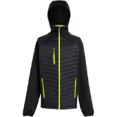 Regatta - Veste hybride « Navigate » pour homme LT233 (M) (noir/citron vert)