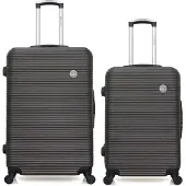 BlueStar - Lot de 2 Valise grand format et valise weekend LONDON -
