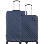 BlueStar - Lot de 2 Valise grand format et valise weekend CITE -