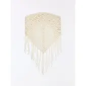 Bershka Serviette de plage crème