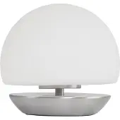 Steinhauer - lampe de table - Ancilla - acier - verre métal - Ø 17cm - G9 - 7932ST