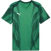 Puma Hommes, T-shirt de sport, teamFINAL Graphic+ Jersey (XXL), Blanc, Vert, XXL