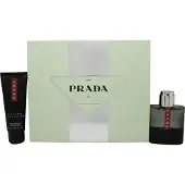 Prada Coffret Luna Rossa Carbon : eau de toilette 50 ml + gel douche 75 ml