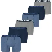 Puma Boxers 'Everyday' bleu marine / opal / taupe / noir / blanc