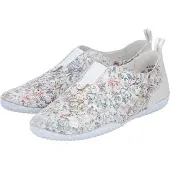 Rieker Chaussure basse or / pomme / noir / blanc