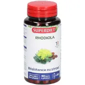 SuperDiet Rhodiola - 10% avec le code: 926CE 80 pc(s) Capsule(S)