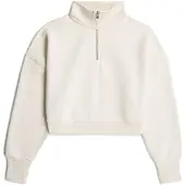 G-Star Cropped Loose Half Zip Sweatshirt Beige 2XL Femme