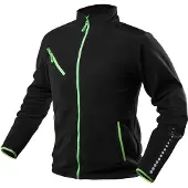 Neo Tools Polaire de travail PREMIUM, noire, renforts Cordura, taille XXL