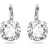 Swarovski Boucles d'oreilles 'Millenia' argent / transparent