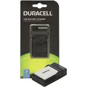 Duracell Chargeur USB - Nikon - EN-EL5 - Câble inclus - LED de charge - Compatible DR9641