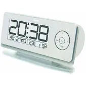 Technoline WT 498 Réveil radiocommandé avec écran LED, présence lumineuse, heure radiocommandée