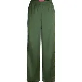 Jack & Jones Kira Regular Satin Pants Vert S Femme