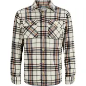 Jack & Jones Chemise 'JJEDarren' rouille / moka / noir