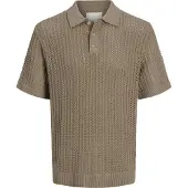 Jack & Jones Joel Short Sleeve Polo Marron XS Homme