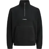 Jack & Jones Soho Half Zip Sweatshirt Noir XL Homme