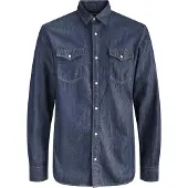 Jack & Jones Chemise bleu denim