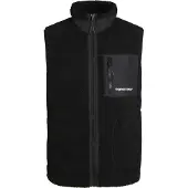Jack & Jones Gilet 'JORVesterbro' noir / blanc