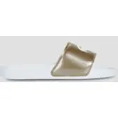 Lacoste Claquettes SERVE SLIDES 0.0 femmes - Doré - 38