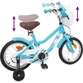 vidaXL Vélo pour enfants 16 pouces, pour les 4-6 ans, bleu ciel
