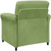 vidaXL Ensemble de canapés, 2 pièces, vert clair, en velours