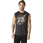 KOROSHI T-Shirt jaune d'or / greige / noir