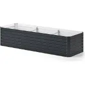 OK-Living Lit surélevé Anthracite 270x90cm, Model 42046