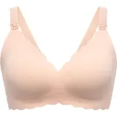 MOMCOZY Soutien-gorge d'infirmière, Beige, (XL)