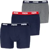 Puma Everyday Basics Boxers 3 Units Bleu,Gris XL Homme