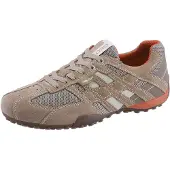 Geox Baskets basses 'UOMO SNAKE' camel / taupe / blanc