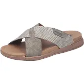 Rieker Mule marron chiné / gris