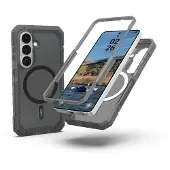 Uag Trooper coque arrière avec aimant pour Samsung Galaxy S26 - Ash