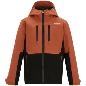 Regatta - Veste « Highton » imperméable pour enfants RG12834 (146-152) (brique/noir)