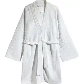 Next Peignoir court gris clair