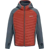 Regatta - Veste hybride « Andreson » pour enfants RG13131 (146-152) (Tempête sombre/Brique)