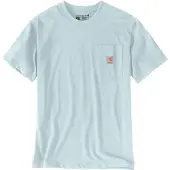 Carhartt Pocket Outdoor Short Sleeve T-shirt Bleu M Homme