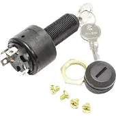 Ignition Switch 4-position Noir