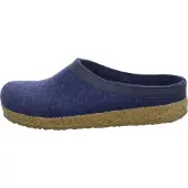 Iesse Schuh Haflinger Grizzly Torben, pantoufles pour hommes, modèle d'intérieur, couleur bleue, pour le quotidien