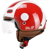 Cgm 191g Pix Sprint Short Screen Open Face Helmet Rouge M