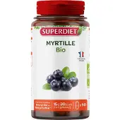 SuperDiet Myrtille bio 90 pc(s) Capsule(S)