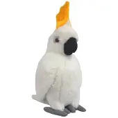 Beppe Cacatoès blanc 33 cm -