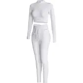 Yeaz Unisexe, Leggings, Runway (L), Blanc