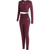 Yeaz Femmes, Leggings, Legend (L), Rouge