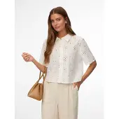 Vero Moda Chemisier 'VMELIZA' blanc