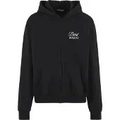 Mister tee Veste de survêtement gris foncé / noir / blanc