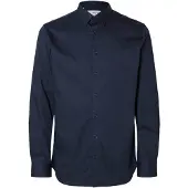 Selected Chemise bleu nuit
