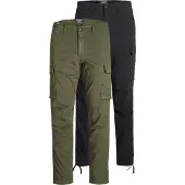 Jack & Jones Pantalon cargo 'JPSTAce JJTucker' noir