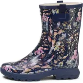 Aigle Alya Print Rain Boots Bleu EU 41 Femme