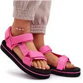 Butosklep Sandales pour femmes LCW-23-34-2613 Rose 40