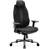 Diablo CHAIRS Chaise de bureau ergonomique, noire, V-Flash Ultra Black