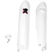 Ufo PLAST Protecteur de fourche Pour modèles KTM En blanc haute qualité